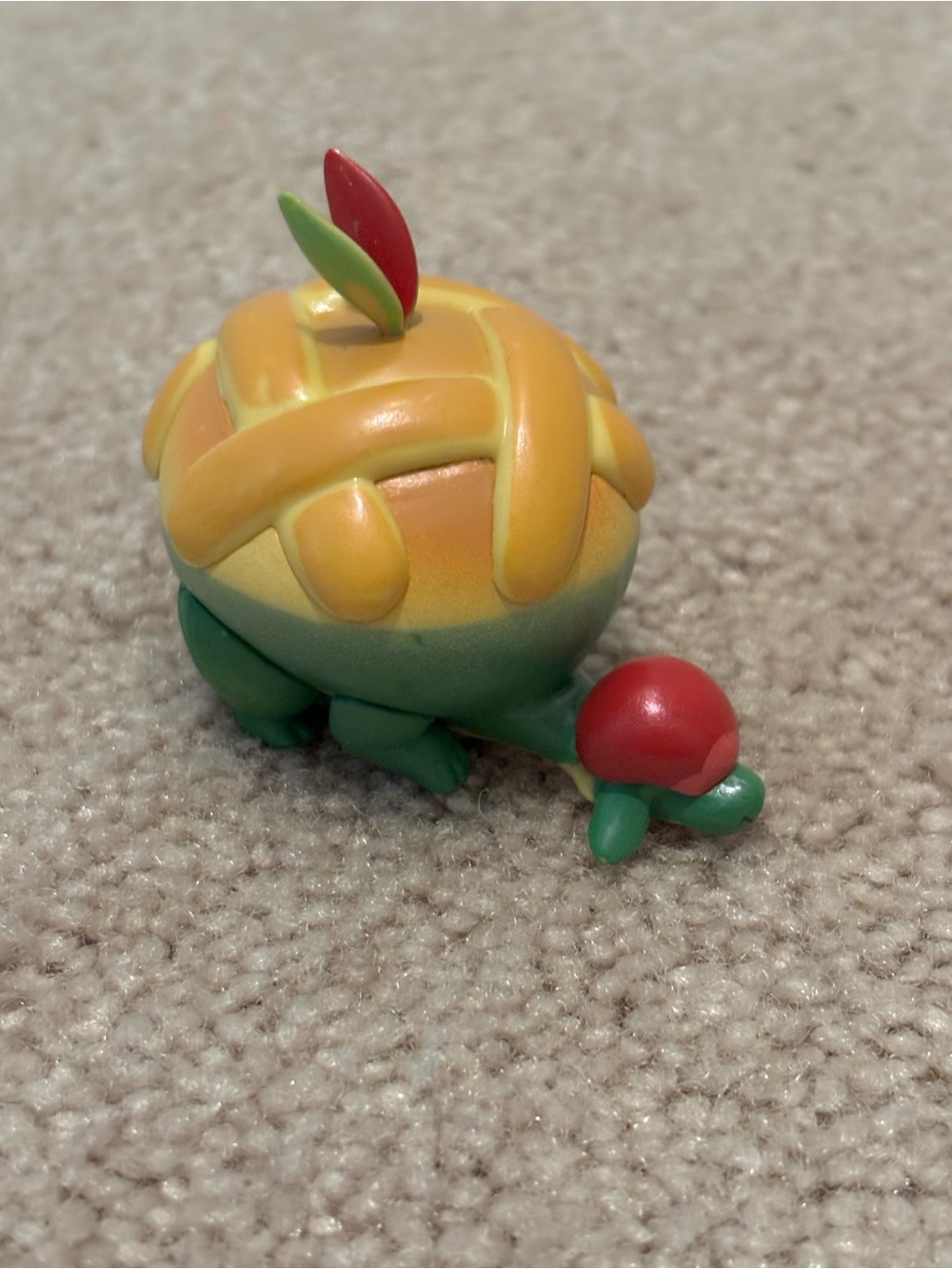 Pokémon Battle Figure Appletun Jazwares Toy Grass Dragon Pastry-Topped Turtle